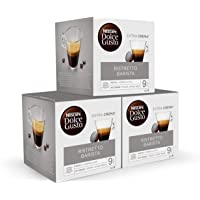Nescafé DOLCE GUSTO Ristretto BARISTA - Pack de 3 x 16 Cápsulas - Total: 48 Cápsulas
